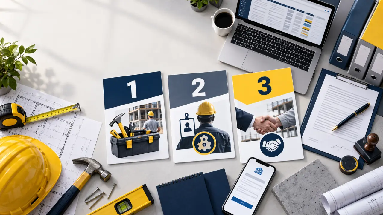 Ouvrir une entreprise dans le bâtiment sans diplôme : 3 voies légales avant le premier chantier